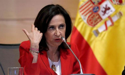 Margarita Robles España cesa sus exportaciones de armas a Arabia Saudita